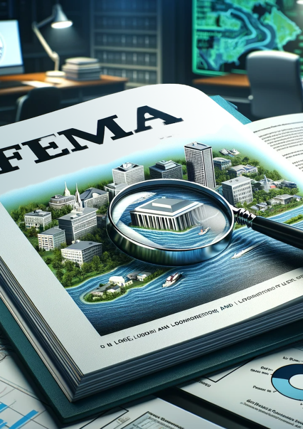 A book with the word FEMA on top of it, published by No Rise LLC.